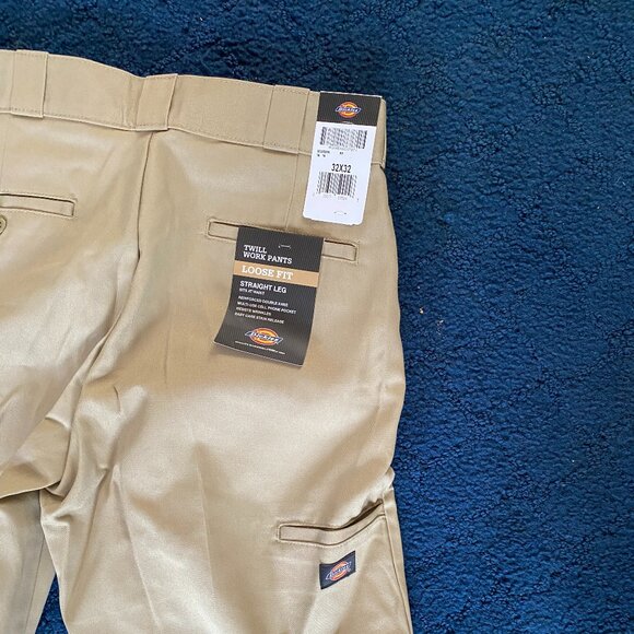 Dickies Mens Loose Fit Double Knee Twill Work Pant - 32W 32L NWT - Picture 5 of 10